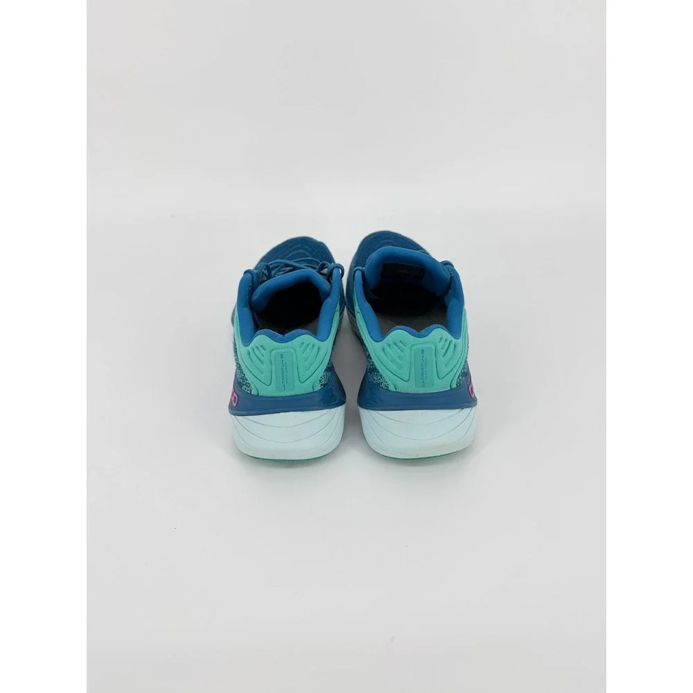 Topo Athletic Ultrafly 5 Womens Running Shoes Blue Teal Pink US 8.5 Sneakers